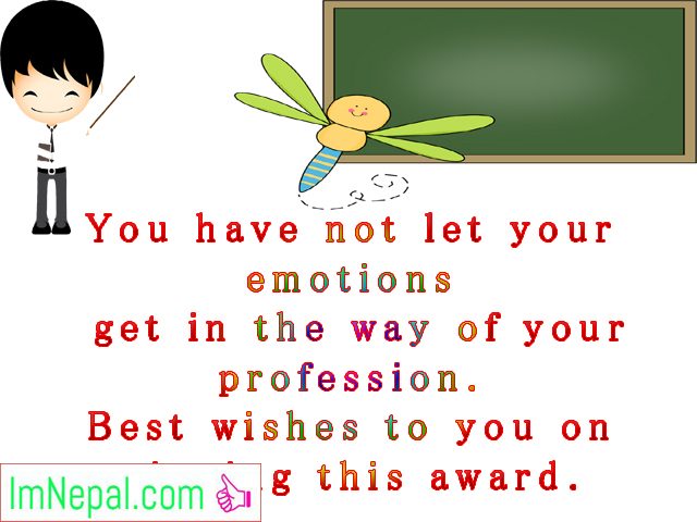Best teacher award prizes winner achievement Congratulations messages quotes greetings cards images Wallpapers wish photos pictures wallpapers