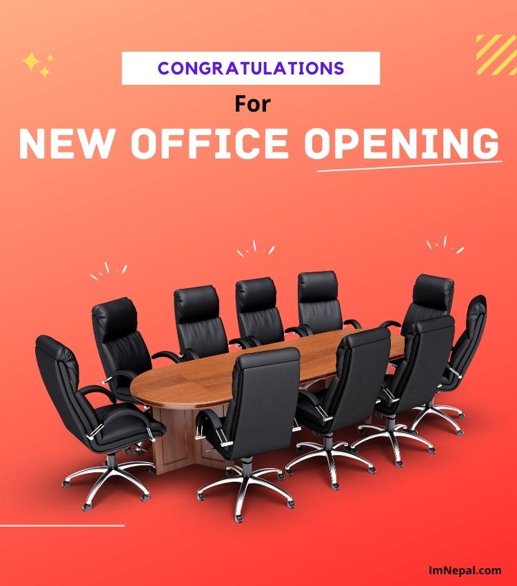 Congratulation Message For New Office Opening Image