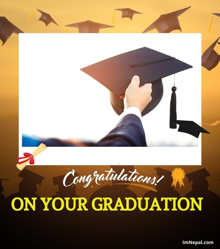 Congratulatons messages on your graduation image