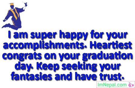 Congratulations Messages, Status, Quotes for Graduation to Boyfriend From Girlfriend