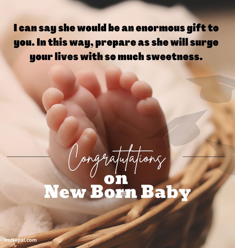 Congratulation Messages For New Born Baby Girl