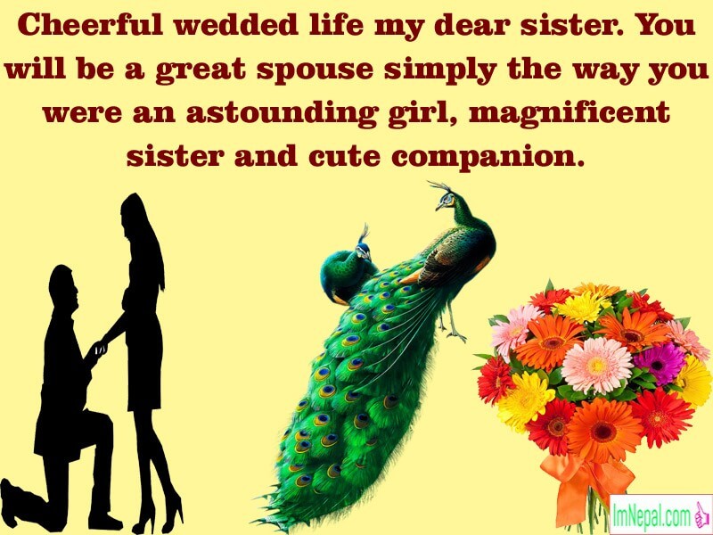 Happy Wedding Wishes Images For Sister