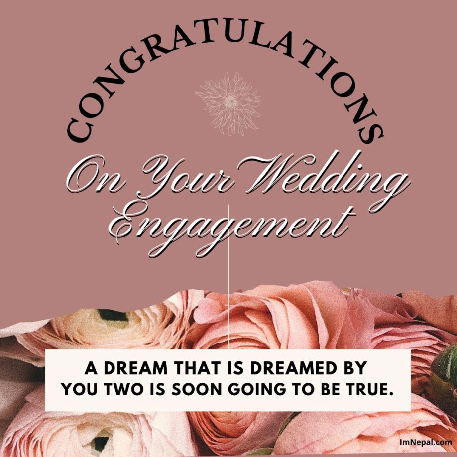 Congratulations on Engagement