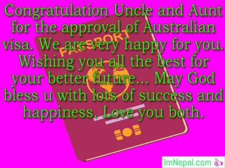 congratulations messages passing exams graduation success achievements photos image pictures pics greeting cards For Getting visa