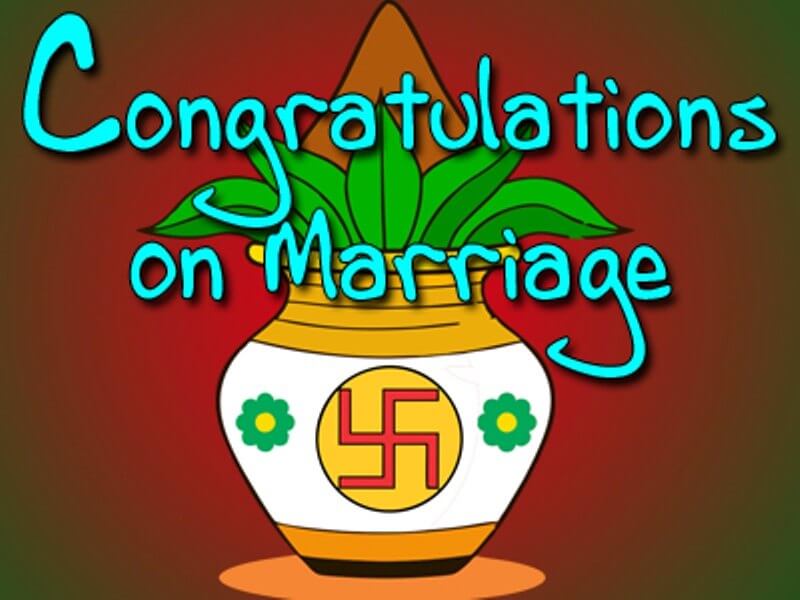 Congratulations for your marriage images