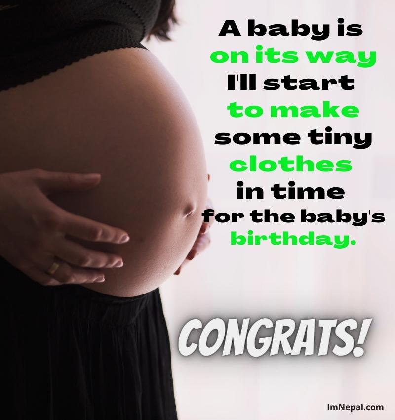 Congratulatations to a Coworker On Pregnancy