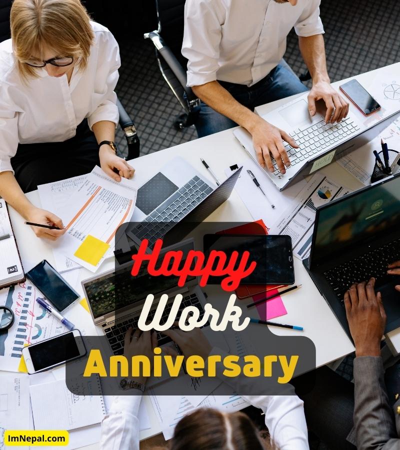 Happy Work Anniversary Wishes Images