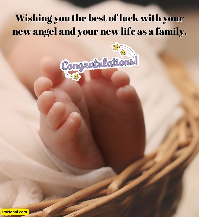 Newborn Girl Congratulation Messages Baby