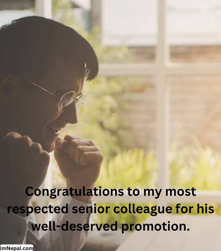 Congratulations Image on your promotion