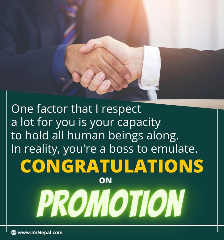 How To Congratulate Someone On A Promotion Messages