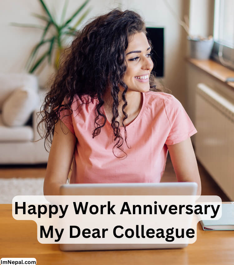 happy work anniversary my dear collegues picture